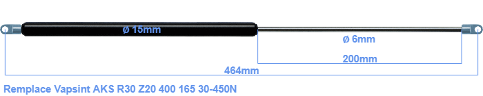 Vapsint AKS R30 Z20 400 165